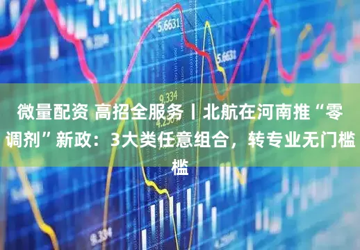 微量配资 高招全服务丨北航在河南推“零调剂”新政：3大类任意组合，转专业无门槛