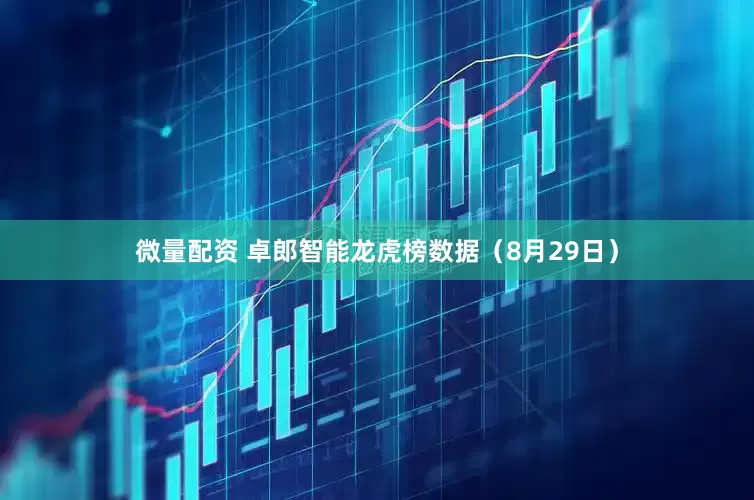微量配资 卓郎智能龙虎榜数据（8月29日）